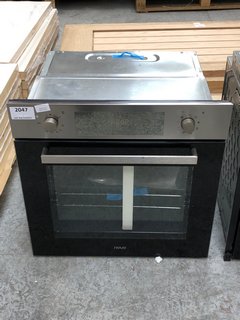 NEUE SINGLE FAN OVEN WITH TIMER & ROTARY CONTROL IN STAINLESS STEEL MODEL : FNP615X: LOCATION - A3
