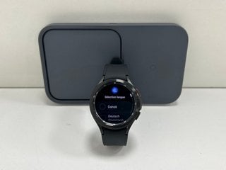 SAMSUNG GALAXY WATCH 4 CLASSIC 46MM LTE SMARTWATCH IN BLACK: MODEL NO SM-R895F (WITH ACCESSORIES AS PHOTOGRAPHED) [JPTM113963] THIS PRODUCT IS FULLY FUNCTIONAL AND IS PART OF OUR PREMIUM TECH AND ELE