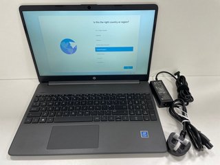 HP 120 GB LAPTOP IN GREY: MODEL NO 15S-FQ0006NA (WITH CHARGER CABLE) INTEL PENTIUM SILVER N5030 @ 1.10GHZ, 4 GB RAM, 15.6" SCREEN, INTEL UHD GRAPHICS 605 [JPTM113719] THIS PRODUCT IS FULLY FUNCTIONAL