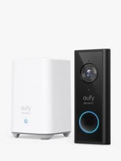 EUFY 2K HD RESOLUTION SECURITY CAMERA HOME ACCESSORY (ORIGINAL RRP - £179.99) IN BLACK AND WHITE (WITH BOX) (SEALED UNIT) [JPTC64810]