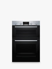 BOSCH SERIES 2 MHA133BR0B BUILT IN ELECTRIC DOUBLE OVEN, BLACK RRP £599