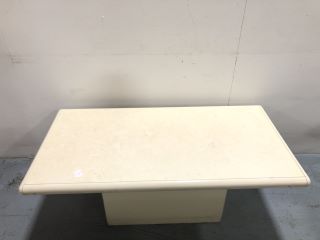MARBLE EFFECT COFFEE TABLE, APPROX RRP £120