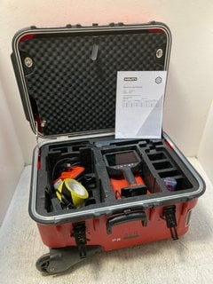 HILTI PS300 FERROSCAN SYSTEM COMPLETE WITH ACCESSORIES IN PULL-ALONG CARRY CASE - RRP £23.400: LOCATION - A*