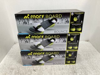 3 X MORF BOARD BALANCE DECK SOLD SEPARATELY: LOCATION - B13