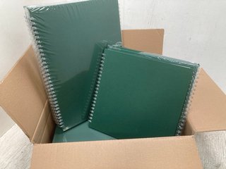 QTY OF DRAWING BOOKS IN GREEN: LOCATION - C6
