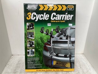 MAYPOLE 3 CYCLE CARRIER: LOCATION - E1