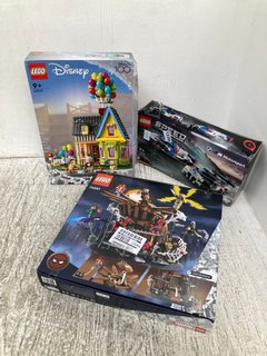 3 X ASSORTED LEGO COLLECTORS SETS TO INCLUDE LEGO 76261 MARVEL SPIDER-MAN FINAL BATTLE SET: LOCATION - E7