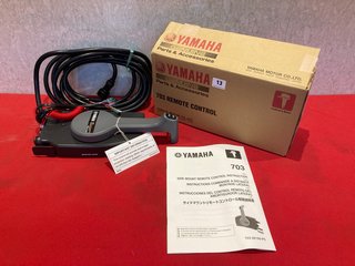 YAMAHA REMOTE CONTROL 10-PIN PUSH TO OPEN ELECTRIC START POWER TRIM - MODEL 703-48207-24-00 - RRP £292: LOCATION - BOOTH