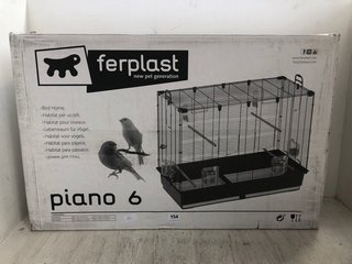 FERPLAST NEW PET GENERATION PIANO 6 BIRD CAGE - RRP £166: LOCATION - WH5