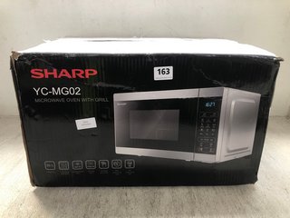 SHARP MICROWAVE OVEN WITH GRILL - MODEL YC-MG02 - RRP £99.99: LOCATION - WH6