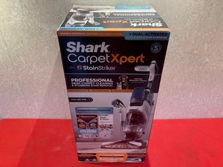 SHARK CARPET-XPERT DEEP CARPET CLEANER WITH BUILT-IN STAIN STRIKER - MODEL EX200UK - RRP £299.99: LOCATION - BOOTH