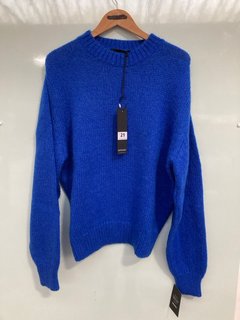 REPRESENT MOHAIR WOOL SWEATER IN COBALT BLUE - SIZE SMALL - RRP £169: LOCATION - BOOTH