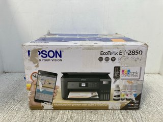 EPSON ECO-TANK ET-2850 A4 MULTI-FUNCTION WI-FI INK TANK PRINTER - RRP £309: LOCATION - H15