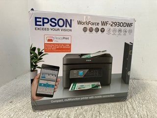 EPSON WORK-FORCE ALL-IN-ONE PRINTER - MODEL WF-2930DWF: LOCATION - H15