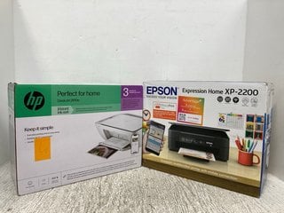 HP PERFECT FOR HOME DESKJET PRINTER - MODEL 2810E TO INCLUDE EPSON EXPRESSION HOME A4 MULTI-FUNCTION WIRELESS PRINTER - MODEL XP-2200: LOCATION - H15