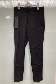 REPRESENT TAILORED NIVEA PANTS IN BLACK - SIZE MEDIUM - RRP £195: LOCATION - BOOTH