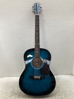 3RD AVENUE ACOUSTIC GUITAR IN TEAL: LOCATION - G6