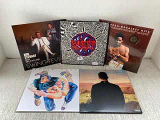 5 X ASSORTED VINYL ALBUMS TO INCLUDE AL GREEN - GREATEST HITS VINYL: LOCATION - WH2