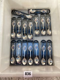QTY OF THE QUEENS PLATINUM JUBILEE 1952-2022 COMMEMORATIVE TEASPOONS: LOCATION - F17