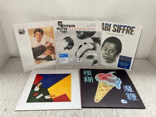 5 X ASSORTED VINYL ALBUMS TO INCLUDE DOWN WITH IT THE BLUE MITCHELL QUINTET VINYL: LOCATION - WH2