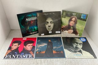 6 X ASSORTED VINYL ALBUMS TO INCLUDE BILLY JOEL / PIANO MAN VINYL: LOCATION - WH2