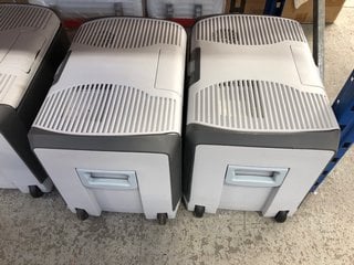 2 X ELECTRIC COOL BOXES IN GREY 40L - COMBINED RRP £190: LOCATION - BR9