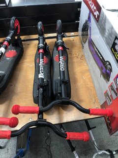 (COLLECTION ONLY) 2 X WIRED ELECTRIC SCOOTERS IN RED: LOCATION - B3T