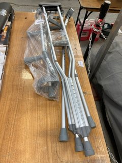QTY OF ASSORTED CRUTCHES: LOCATION - A2T