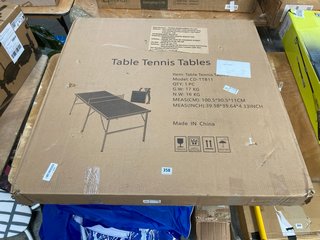 TABLE TENNIS TABLE: LOCATION - A2T