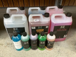 (COLLECTION ONLY) QTY OF EZ CAR CARE ITEMS TO INCLUDE EXTREME SNOW FOAM 5L: LOCATION - AR5
