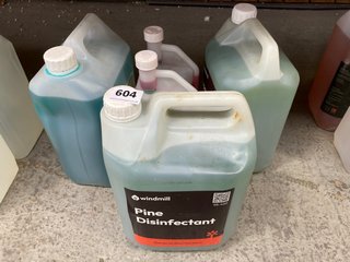 (COLLECTION ONLY) QTY OF ASSORTED ITEMS TO INCLUDE PINE DISINFECTANT 5L: LOCATION - AR5