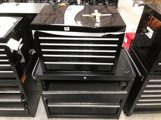 6 DRAWER TOOLBOX TO INCLUDE 5 DRAWER TOOLBOX IN BLACK: LOCATION - B1