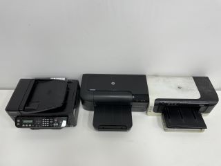 3X VARIOUS BRANDS OF PRINTERS. (TO INCLUDE HP OFFICEJET 6000, HP OFFICEJET 6100, EPSOM WF-2530) [JPTM113954]