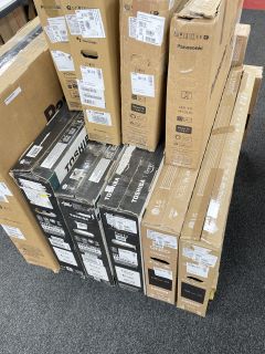 PALLET OF 12 VARIOUS TV'S. (TO INCLUDE PANASONIC MX650 SERIES 65" 4K, TOSHIBA FIRE 50" 4K, LG QNED 43" 43QNED756RA, LG SMART FHD 43", 2X TOSHIBA FIRE 43" 43UF3D53DB, 2X PANASONIC MS360 SERIES 32", PA