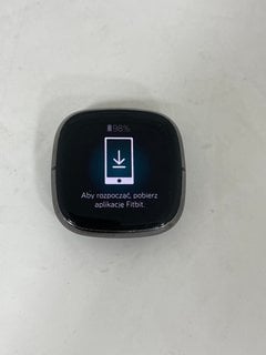 FITBIT SENSE SMARTWATCH (ORIGINAL RRP - £179) IN GRAPHITE STAINLESS STEEL CASE: MODEL NO FB512BKBK (WITH BOX, MANUAL & CHARGER CABLE) [JPTM114091]