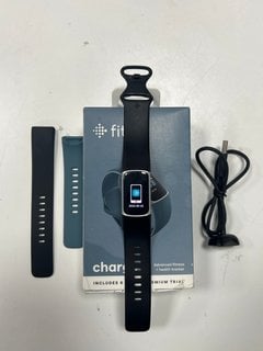 FITBIT CHARGE 5 HEALTH & FITNESS TRACKER IN SILVER: MODEL NO FB421 (BOXED WITH CHARGING CABLE & EXTRA STRAPS) [JPTM114132]