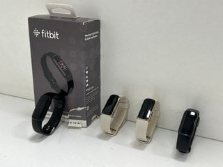 4X FITBIT LUXE FITNESS TRACKERS: MODEL NO FB422 (WITH ACCESSORIES AS PHOTOGRAPHED) [JPTM114305]