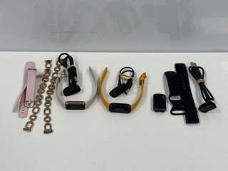 3X VARIOUS MODELS OF FITBIT FITNESS & WELLNESS TRACKERS. (WITH ACCESSORIES) [JPTM114069]