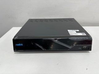 REOLINK 12MP 8-CHANNEL POE NETWORK VIDEO RECORDER IN BLACK: MODEL NO NVS8 (WITH BOX & ALL ACCESSORIES) [JPTM114596]