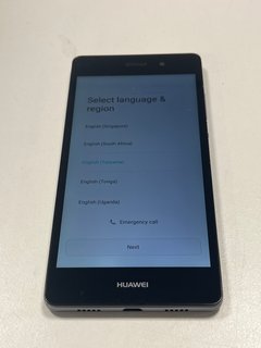 HUAWEI P8 LITE 16 GB SMARTPHONE IN BLACK: MODEL NO ALE-L21 (UNIT ONLY). NETWORK VODAFONE [JPTM114170]