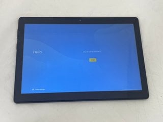 LENOVO TAB M10 HD 32 GB TABLET WITH WIFI (ORIGINAL RRP - £135) IN BLACK: MODEL NO TB-X505F (WITH BOX, MANUAL & CHARGER CABLE) [JPTM113493]