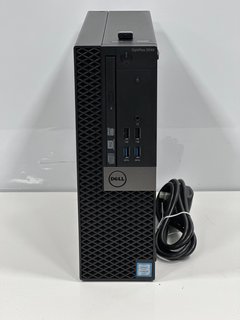 DELL OPTIPLEX 3040 256 GB PC IN BLACK. (WITH POWER CABLE). INTEL CORE I5-6500 CPU @ 3.20GHZ, 8.00 GB RAM, , INTEL HD GRAPHICS 530 [JPTM114239]