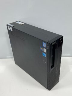 LENOVO THINKCENTRE M81 500 GB PC IN BLACK: MODEL NO A1G (UNIT ONLY). INTEL CORE I5-2400 @ 3.10GHZ, 4 GB RAM, , MICROSOFT BASIC DISPLAY ADAPTER [JPTM114027]