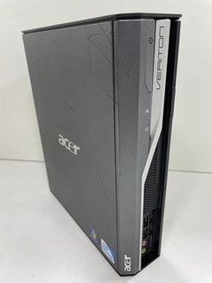 ACER VERITON 300 GB PC: MODEL NO L480G (WITH POWER CABLE). PENTIUM DUAL-CORE E5400 @ 2.70GHZ, 2 GB RAM, , MICROSOFT BASIC DISPLAY ADAPTER [JPTM114131]