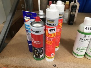 (COLLECTION ONLY) QTY OF ASSORTED DIY ITEMS TO INCLUDE EVER BUILD AC50 CONTRACT SEALANT & ADHESIVE: LOCATION - BR8
