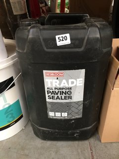 (COLLECTION ONLY) RESIBLOCK TRADE ALL PURPOSE PAVING SEALER 20 LITRE BOTTLE RRP £149.99: LOCATION - BR9