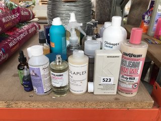 (COLLECTION ONLY) QTY OF ASSORTED ITEMS TO INCLUDE OLAPLEX BOND MAINTENANCE & SOAP AND GLORY CLEAN ME BODY WASH: LOCATION - BR10