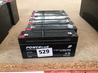 (COLLECTION ONLY) QTY OF POWERCELL RECHARGEABLE LEAD-ACID BATTERIES: LOCATION - BR14