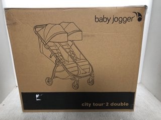 BABY JOGGER CITY TOUR 2 DOUBLE TRAVEL PUSHCHAIR RRP - £429: LOCATION - E6