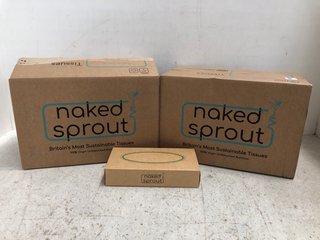 2 X BOXES OF NAKED SPROUT SUSTAINABLE TOILET TISSUE: LOCATION - H4